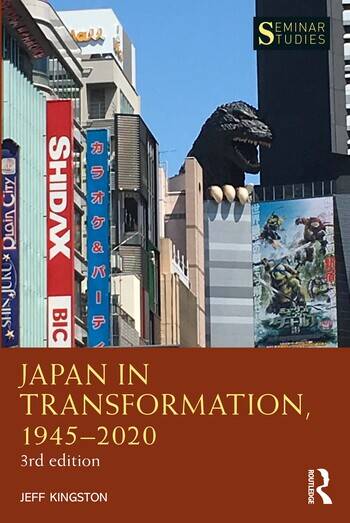 Japan in Transformation, 1945–2020, Third Edition book cover