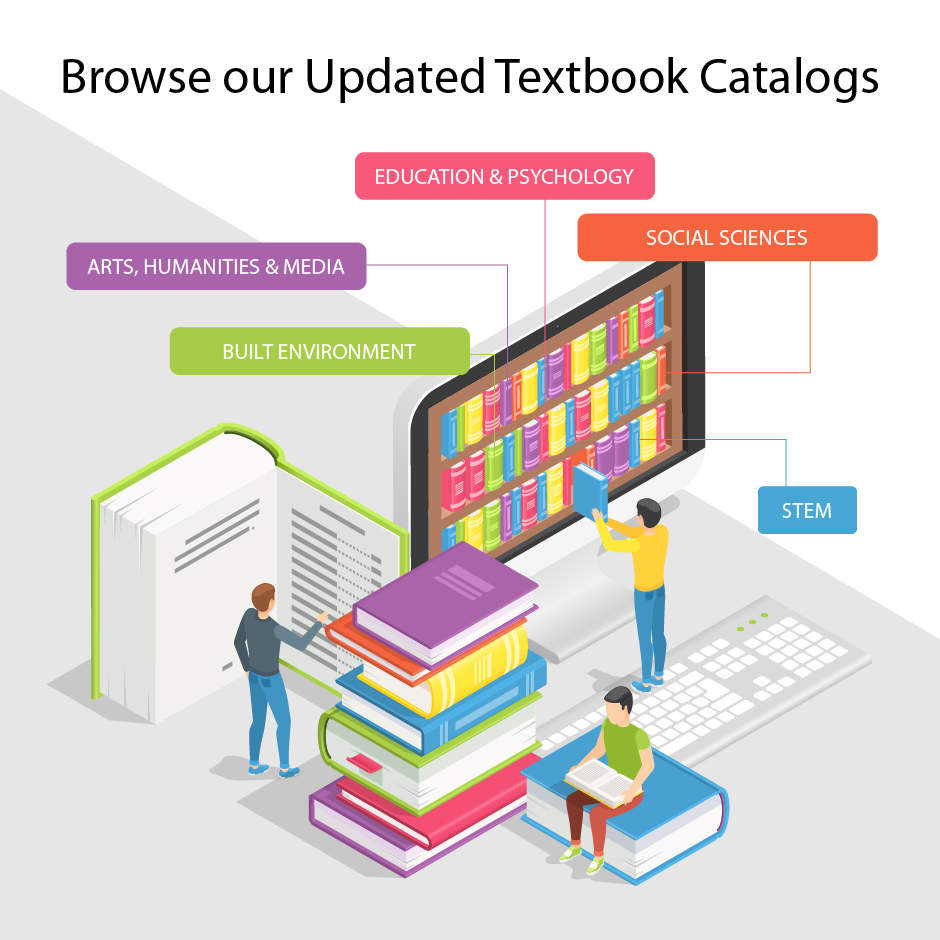 Browse our Updated Textbook Catalogs